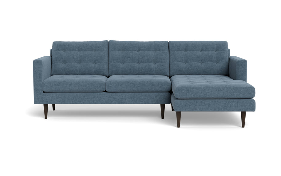 Oakley Right Chaise Sectional-Fabric Sectional-Elliot French Blue-MAK Modern