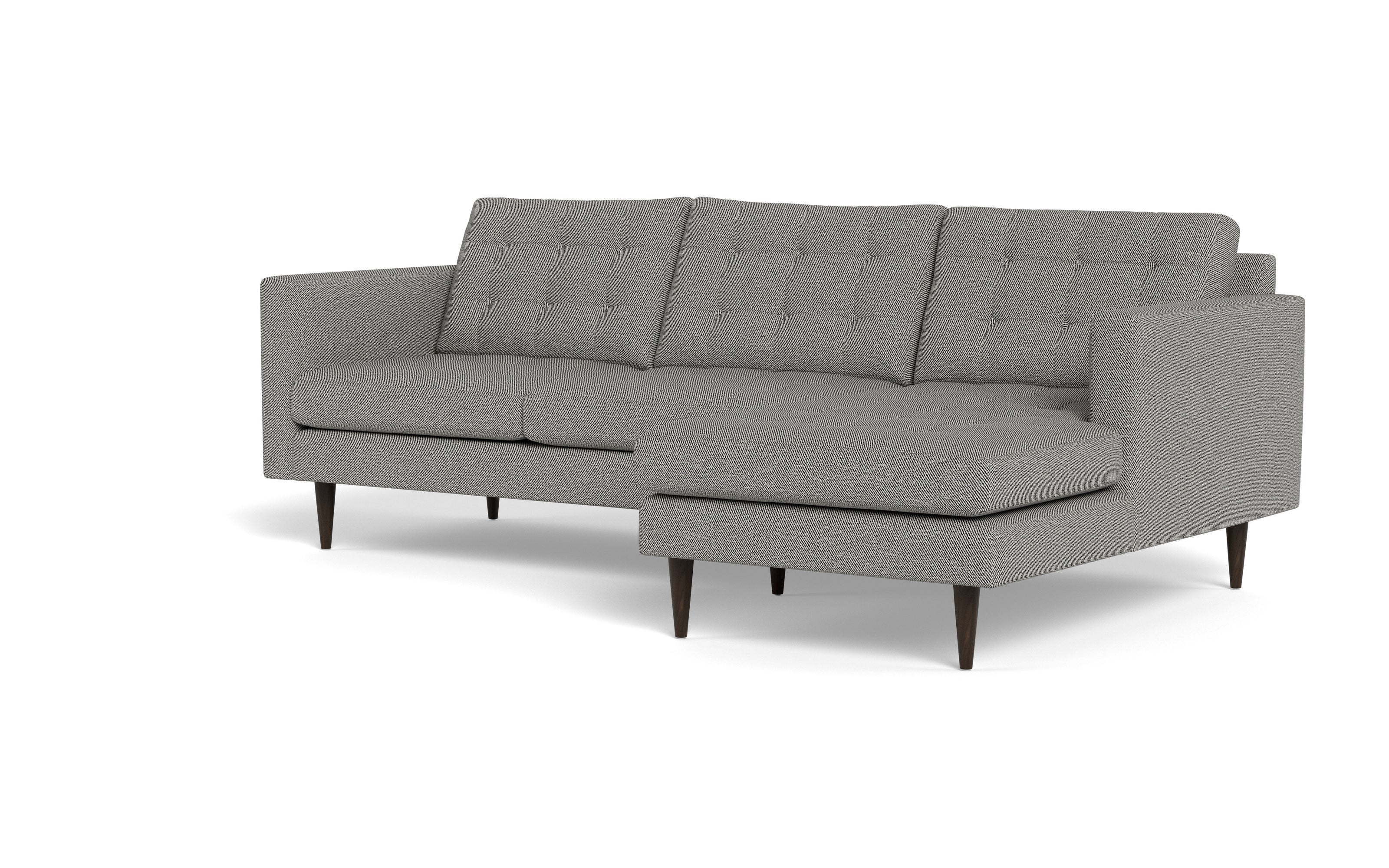 Oakley Right Chaise Sectional-Fabric Sectional-Alley Pepper-MAK Modern