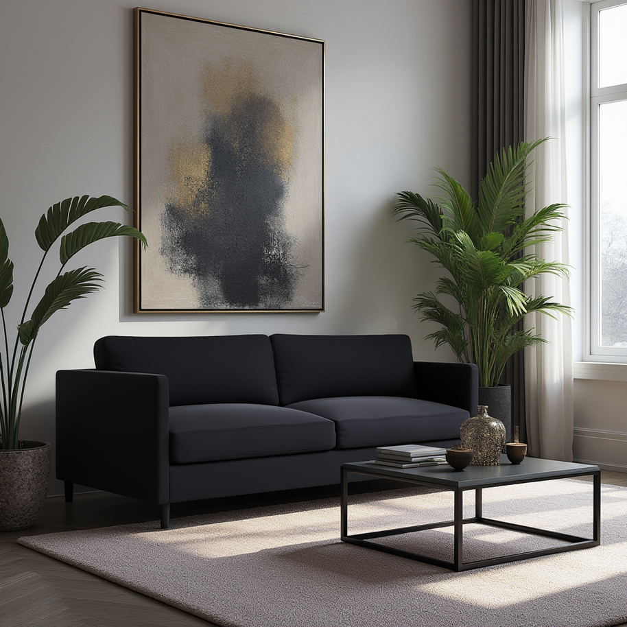 Summit Loveseat-Alley Pepper-MAK Modern