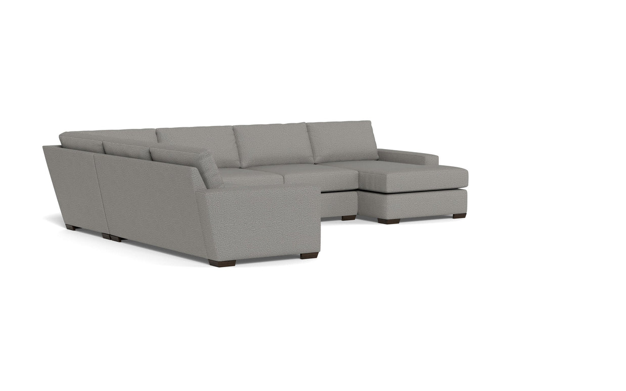 Kai Corner Sectionals With Right Chaise-Fabric Sofa-Alley Pepper-MAK Modern