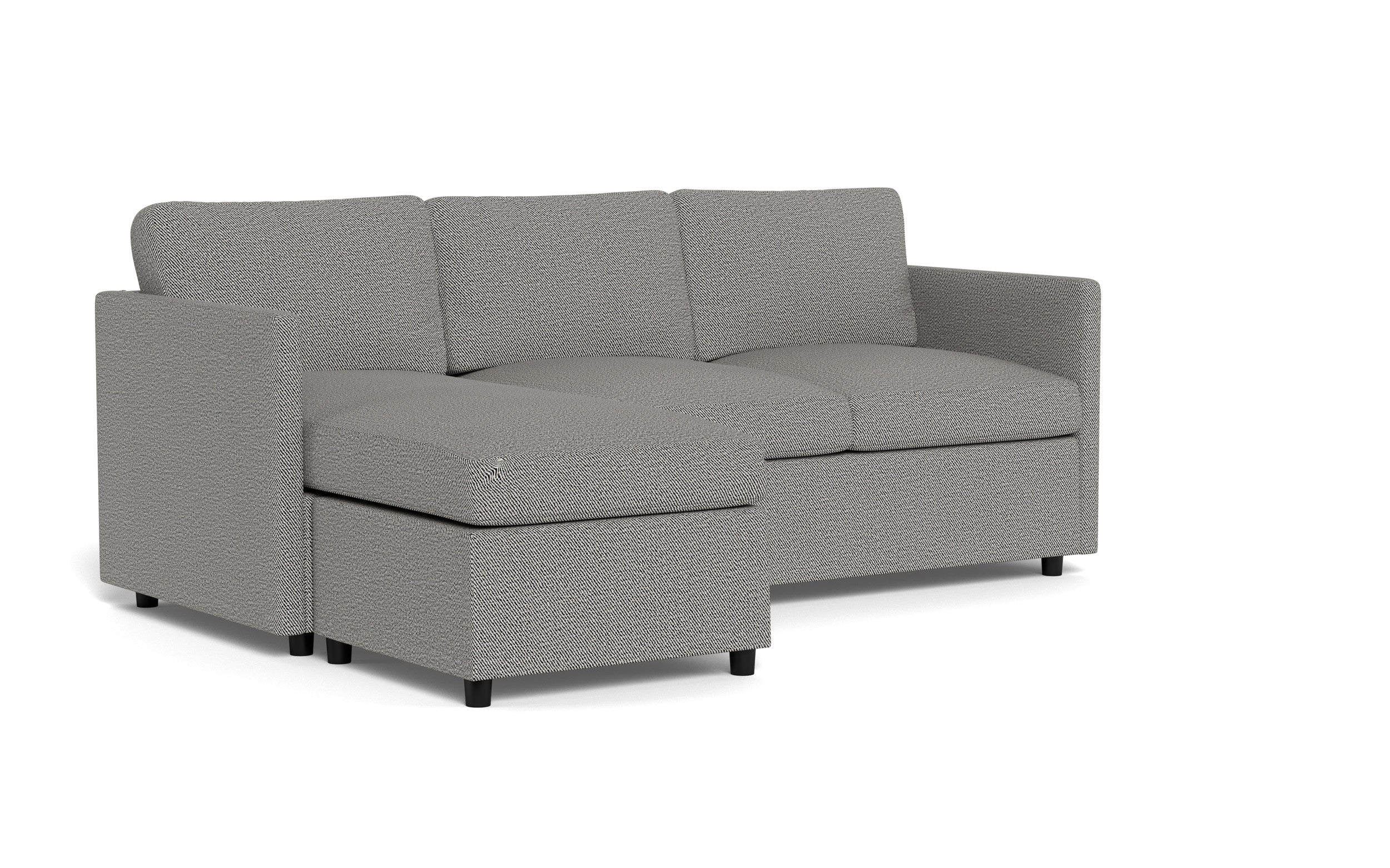 Summit Reversible Sofa Chaise-Fabric Sofa-Alley Pepper-MAK Modern