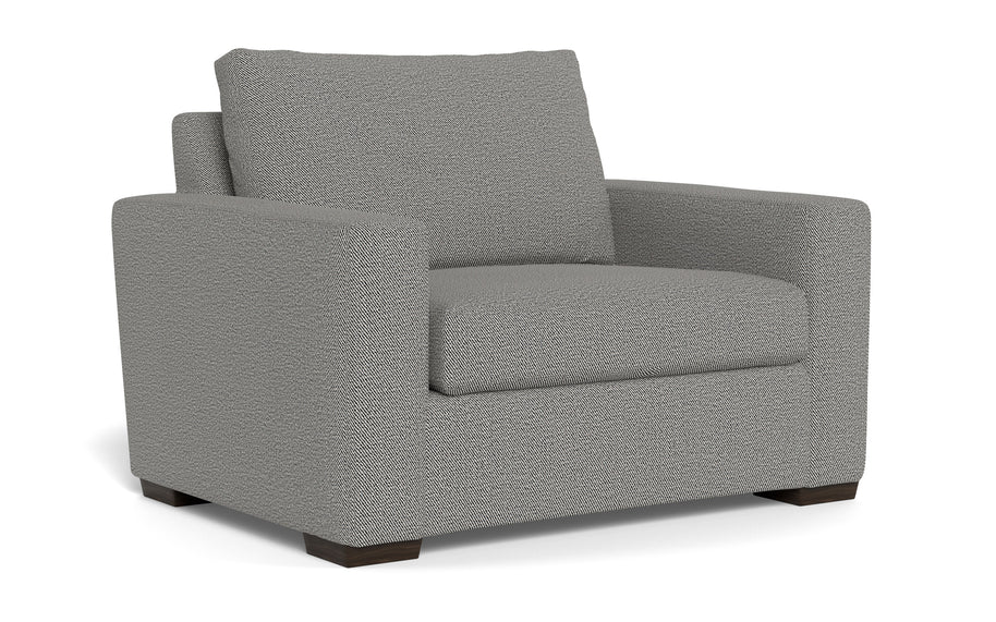 Alexa Arm Chair-Fabric Sofa-Alley Pepper-MAK Modern