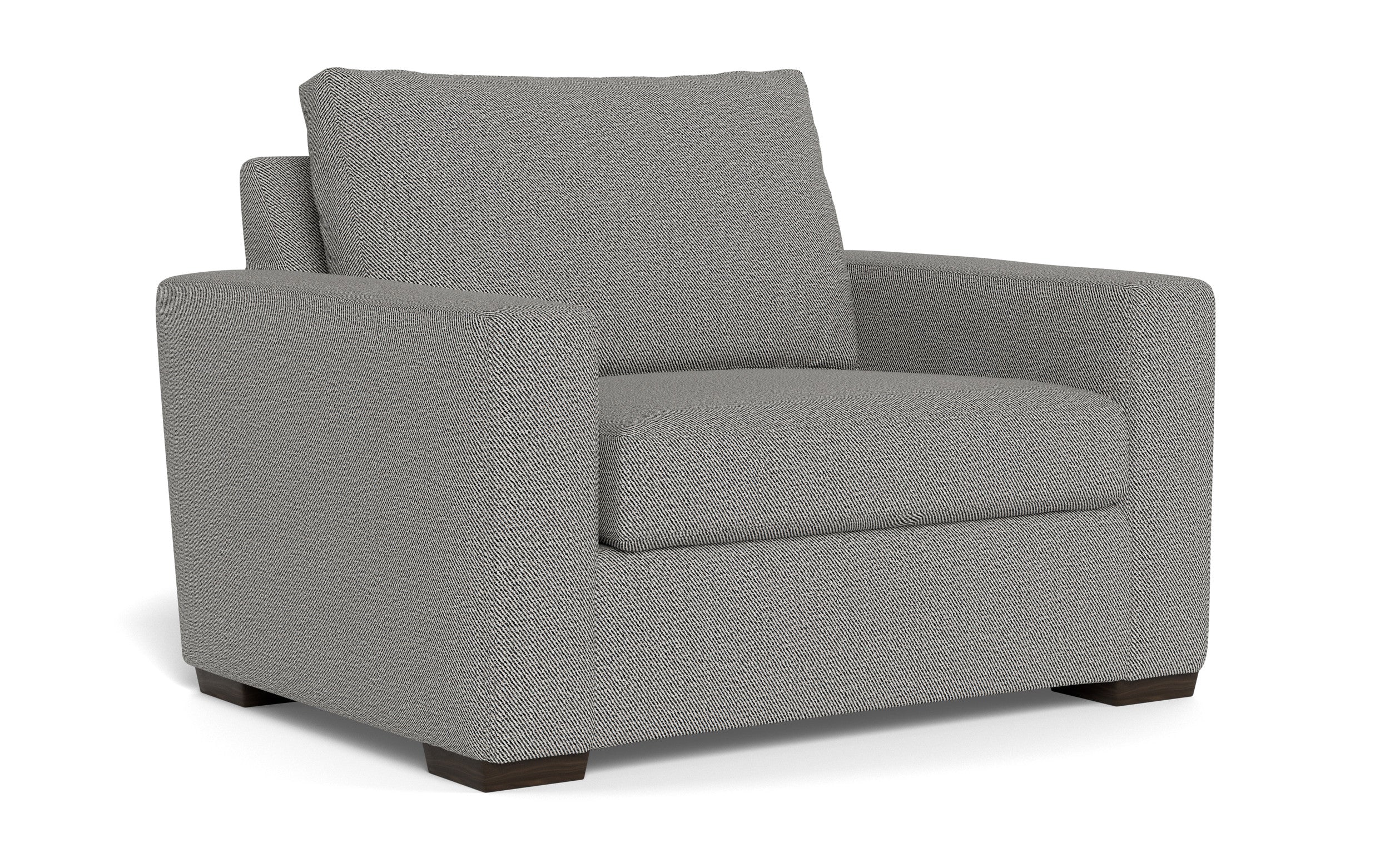 Alexa Arm Chair-Fabric Sofa-Alley Pepper-MAK Modern