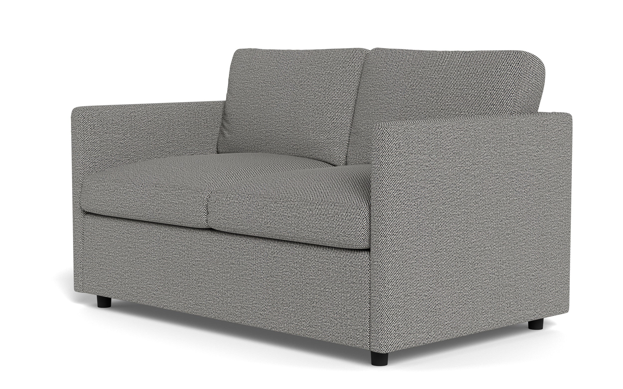 Summit Loveseat-Alley Pepper-MAK Modern