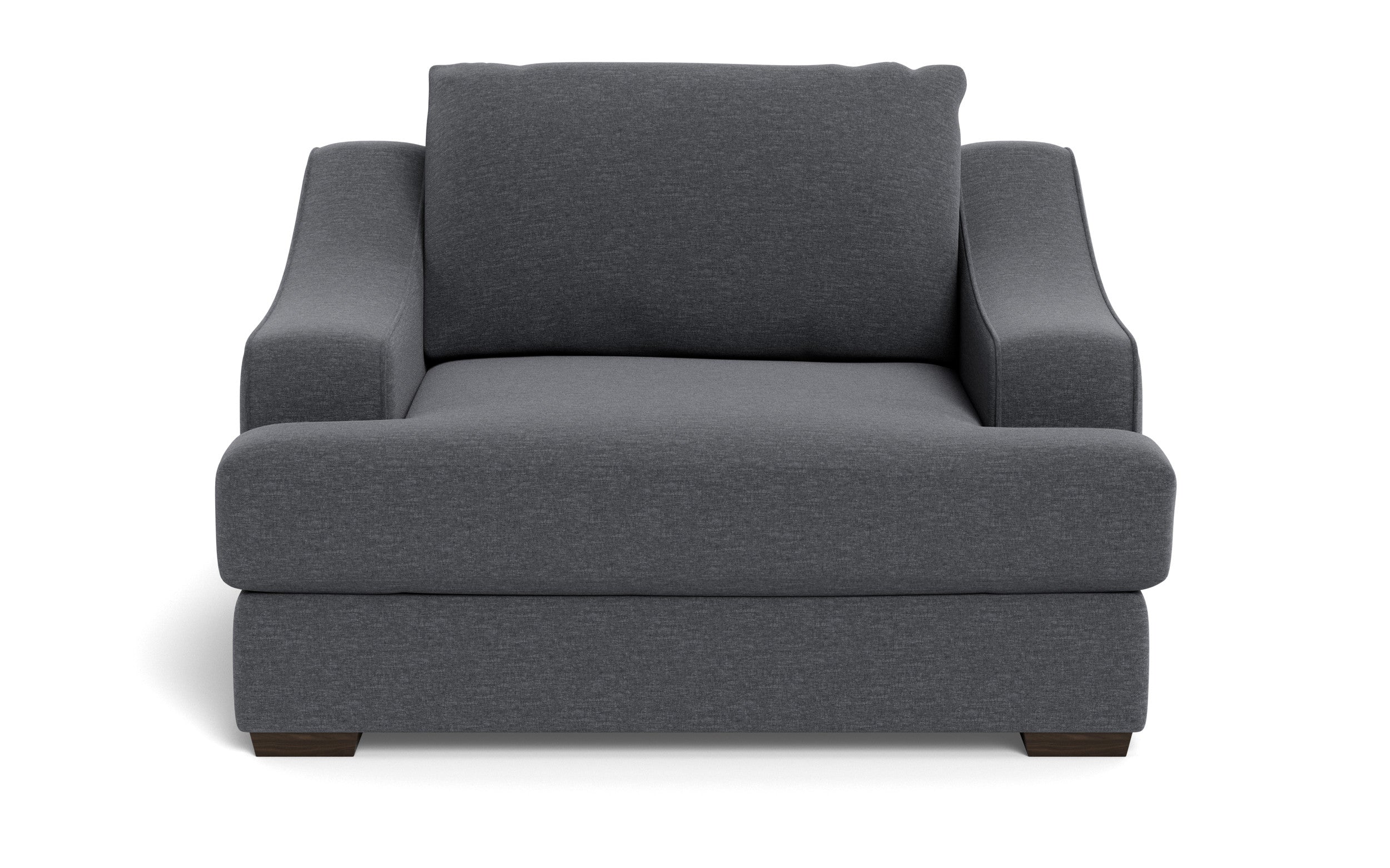 Ascent Arm Chair-Fabric-Bennett Charcoal-MAK Modern