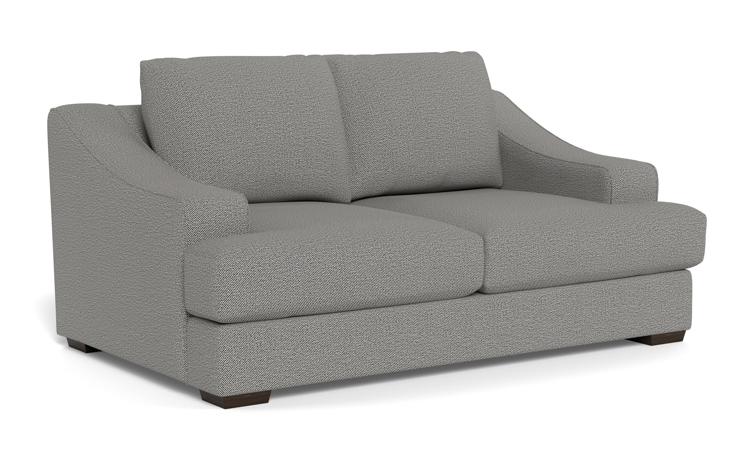 Ascent Loveseat-Fabric Sofa-Alley Pepper-MAK Modern
