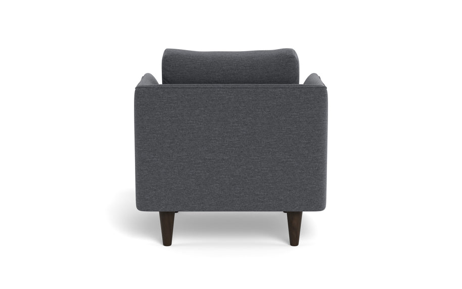 Skyline Arm Chair-Fabric Sofa-Bennett Charcoal-MAK Modern