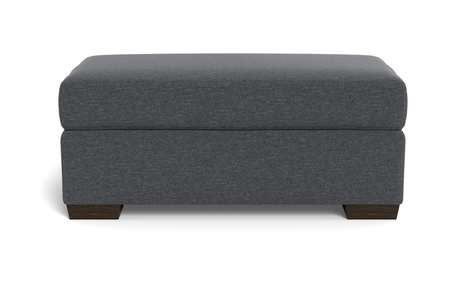 Alexa Ottoman-Fabric Sofa-Bennett Charcoal-MAK Modern