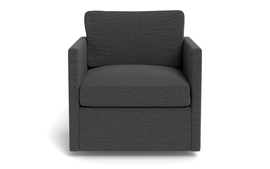Summit Swivel Chair-Fabric Sofa-Curious Charcoal-MAK Modern