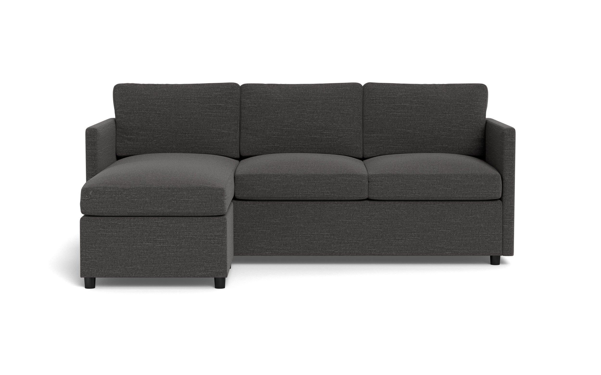 Summit Reversible Sofa Chaise-Fabric Sofa-Curious Charcoal-MAK Modern