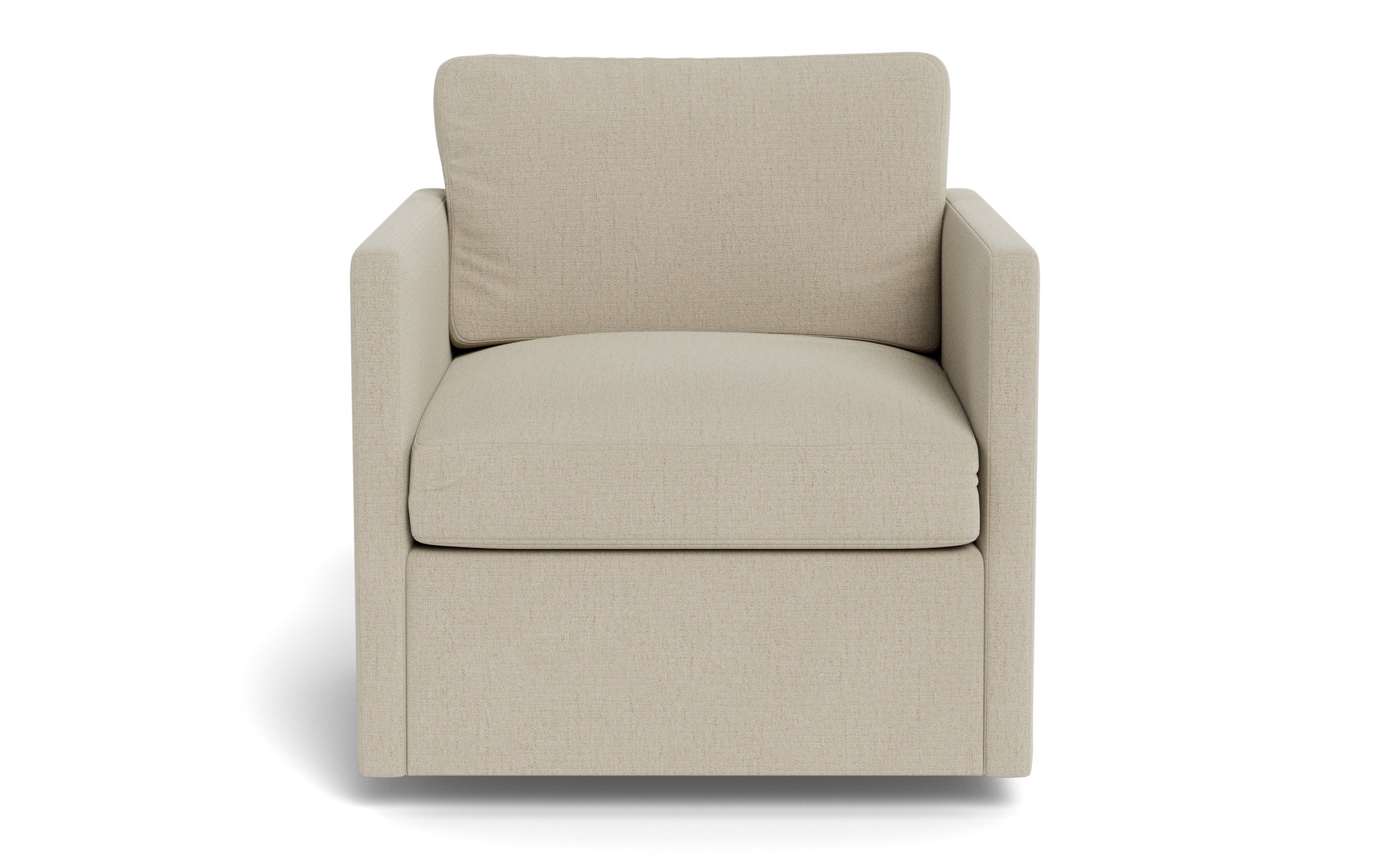 Summit Swivel Chair-Fabric Sofa-Curious Pearl-MAK Modern