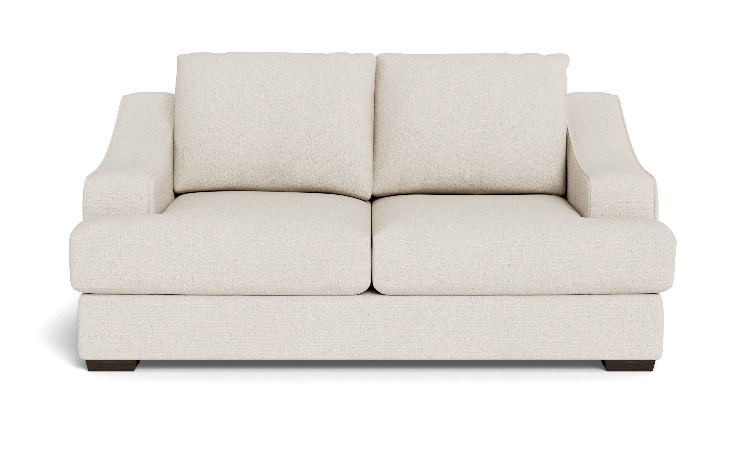 Ascent Loveseat-Fabric Sofa-Curious Snow-MAK Modern