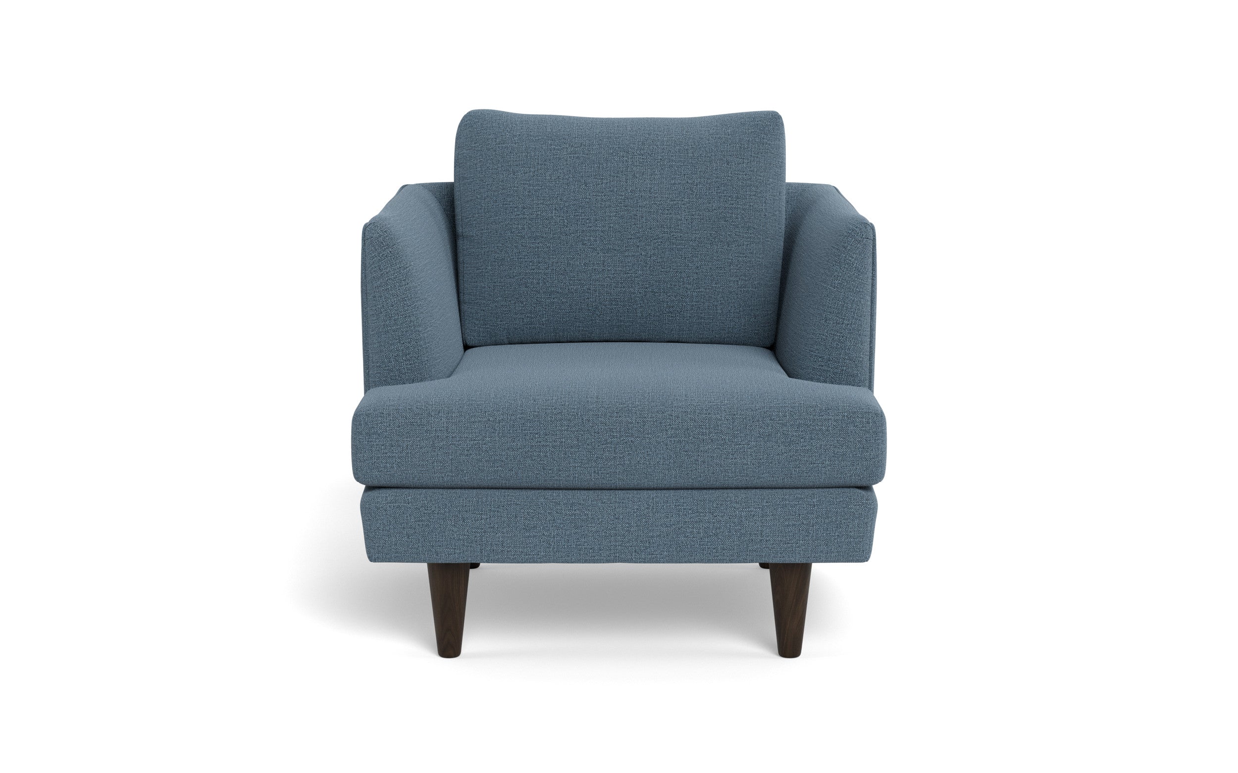 Skyline Arm Chair-Fabric Sofa-Elliot French Blue-MAK Modern