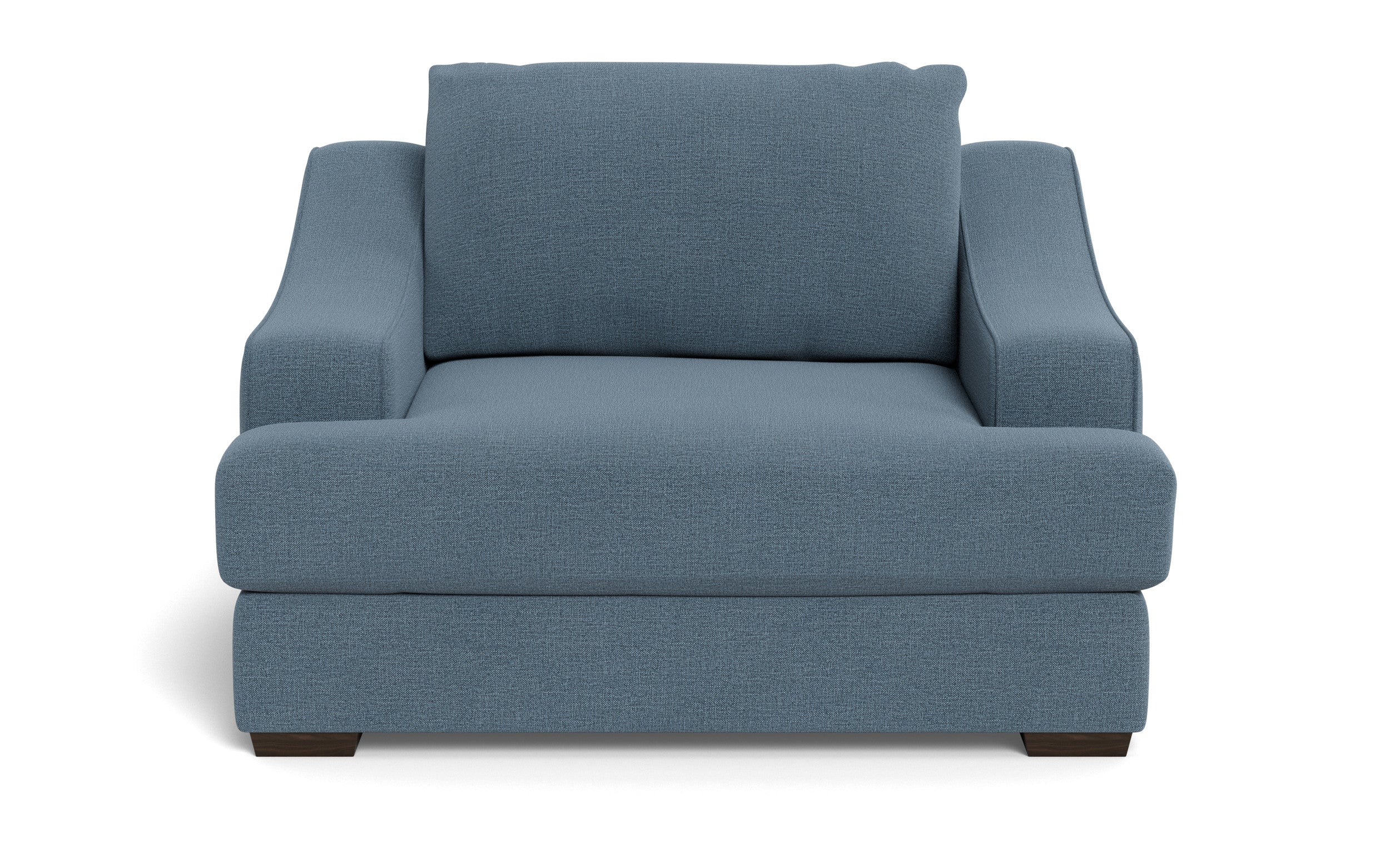 Ascent Arm Chair-Fabric-Elliot French Blue-MAK Modern