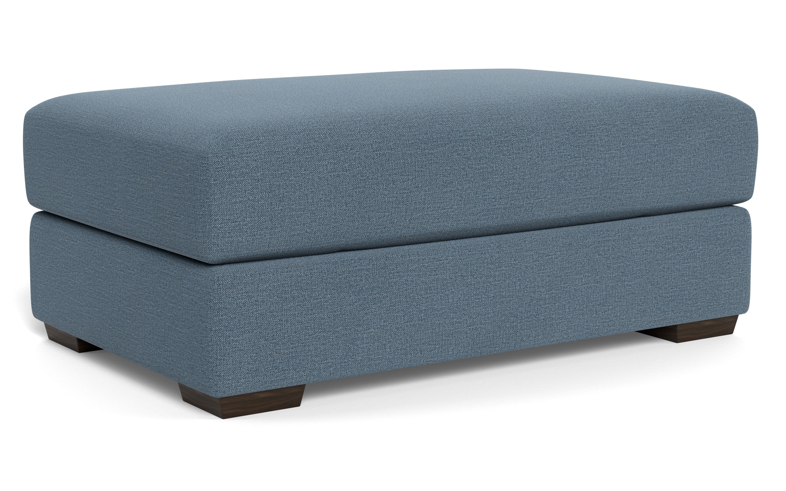 Ascent Ottoman-Fabric-Elliot French Blue-MAK Modern