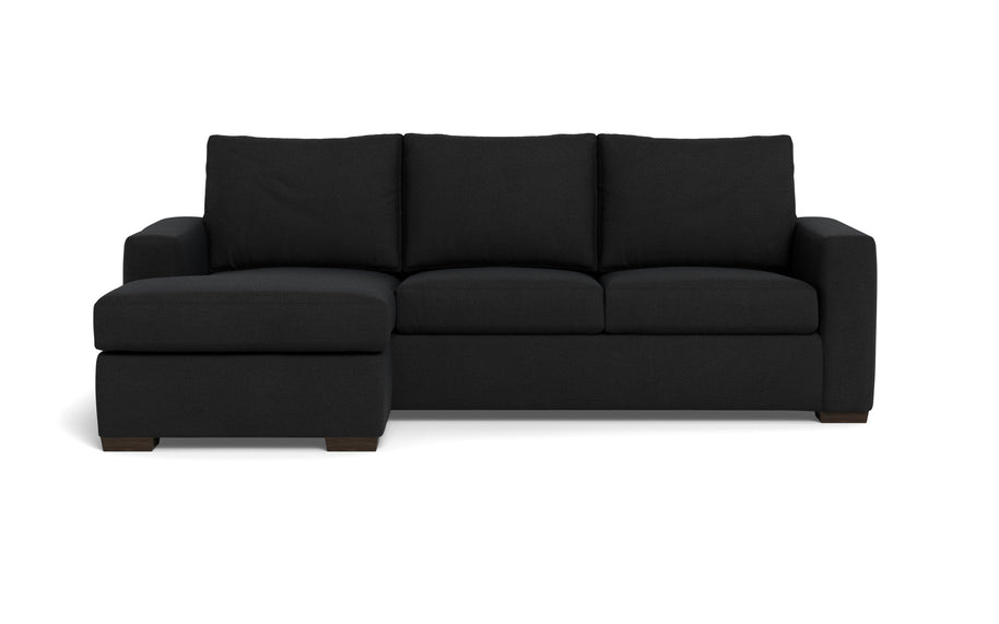 Alexa Reversible Sofa Chaise-Fabric Sofa-Merit Onyx-MAK Modern