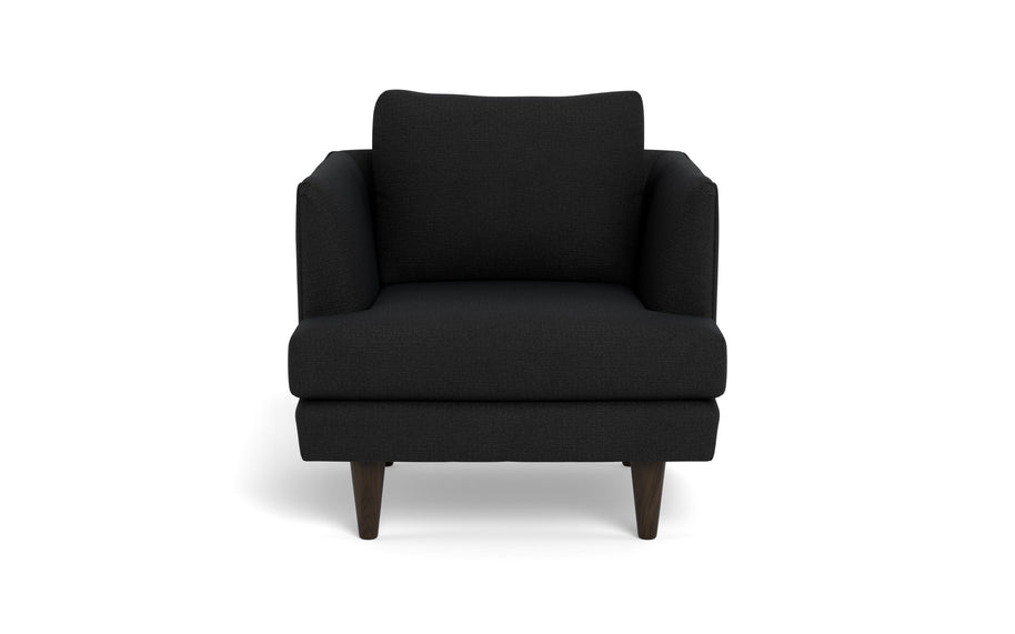 Skyline Arm Chair-Fabric Sofa-Merit Onyx-MAK Modern