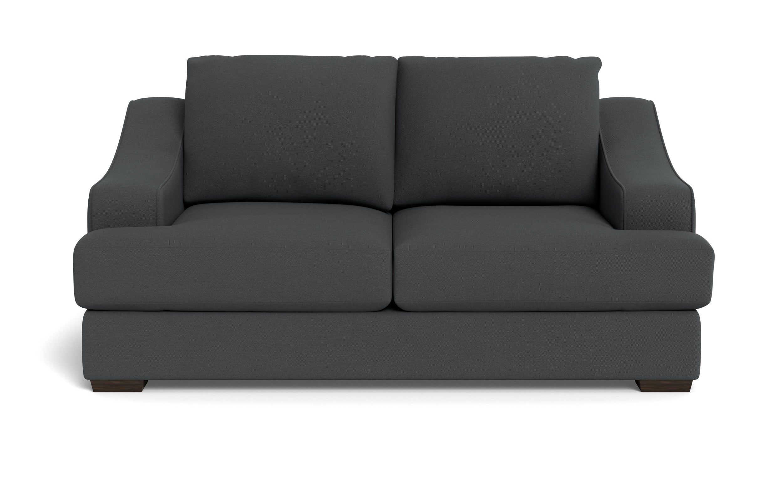 Ascent Loveseat-Fabric Sofa-Peyton Pepper-MAK Modern