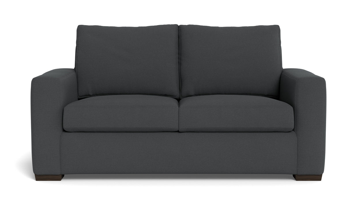 Alexa Loveseat-Fabric Sofa-Peyton Pepper-MAK Modern