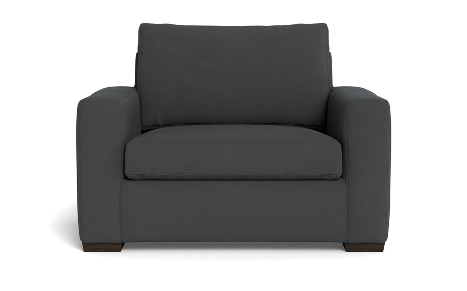 Alexa Arm Chair-Fabric Sofa-Peyton Pepper-MAK Modern