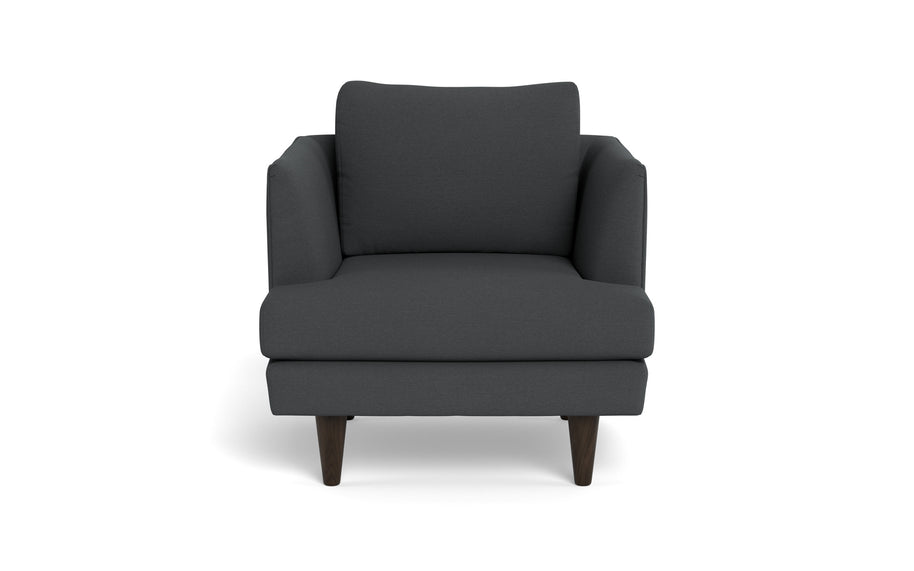 Skyline Arm Chair-Fabric Sofa-Peyton Pepper-MAK Modern