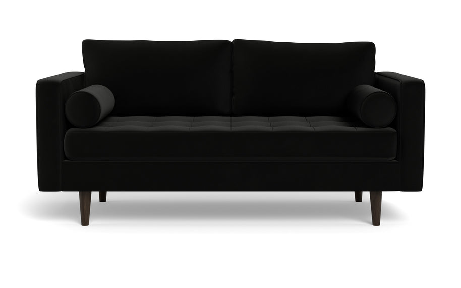 Ayden Loveseat-Superb Gun Metal-MAK Modern