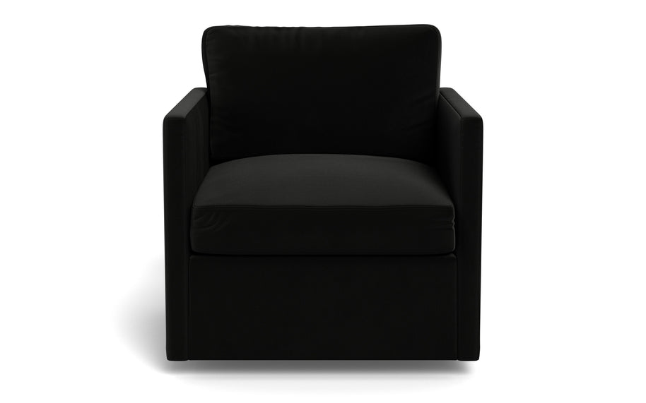Summit Swivel Chair-Fabric Sofa-Superb Gun Metal-MAK Modern