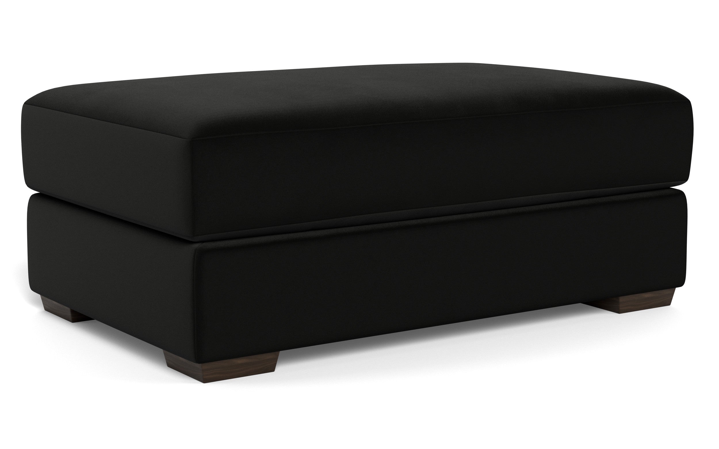 Ascent Ottoman-Fabric-Superb Gun Metal-MAK Modern