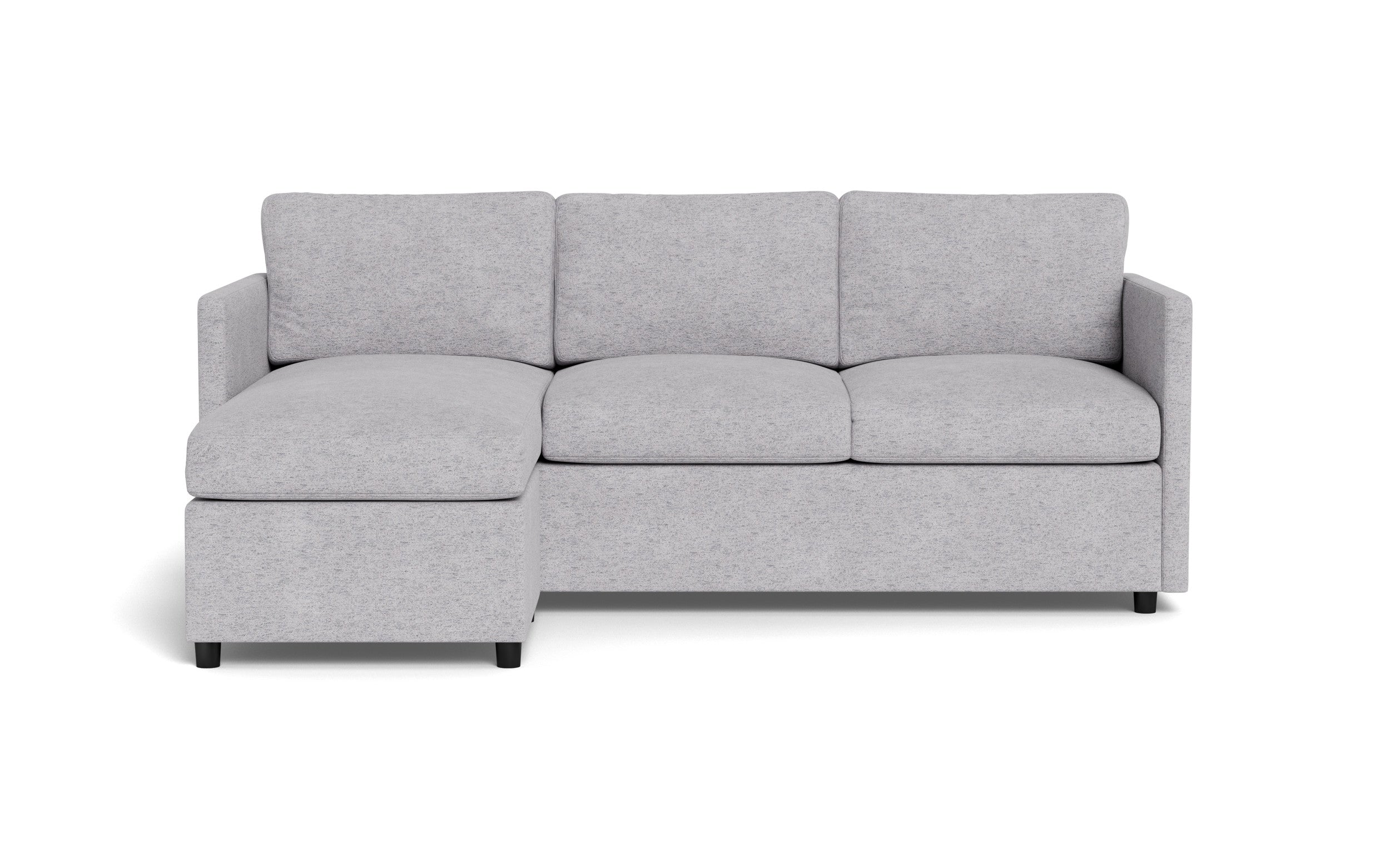 Summit Reversible Sofa Chaise-Fabric Sofa-Travis Pewter-MAK Modern