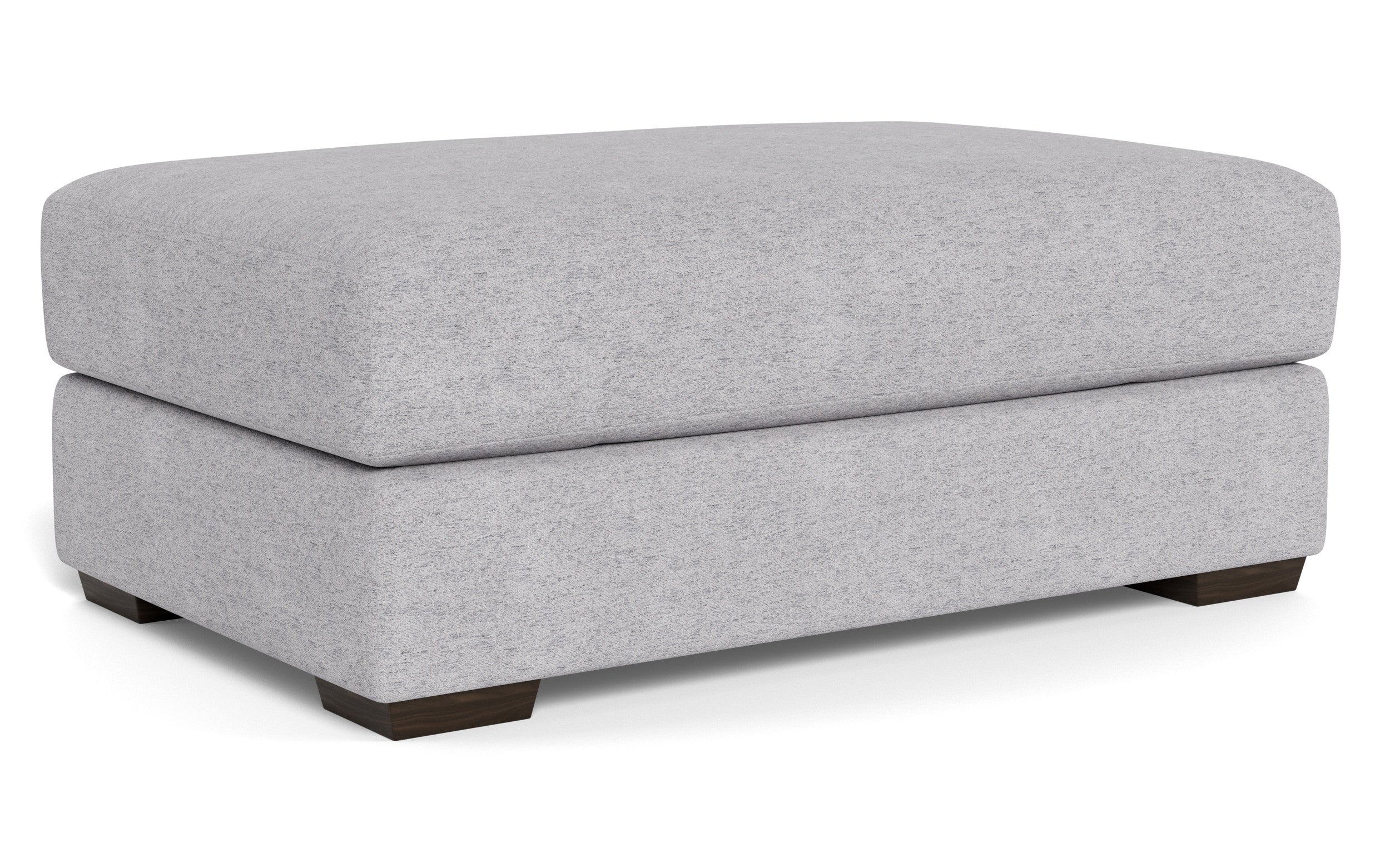 Ascent Ottoman-Fabric-Travis Pewter-MAK Modern