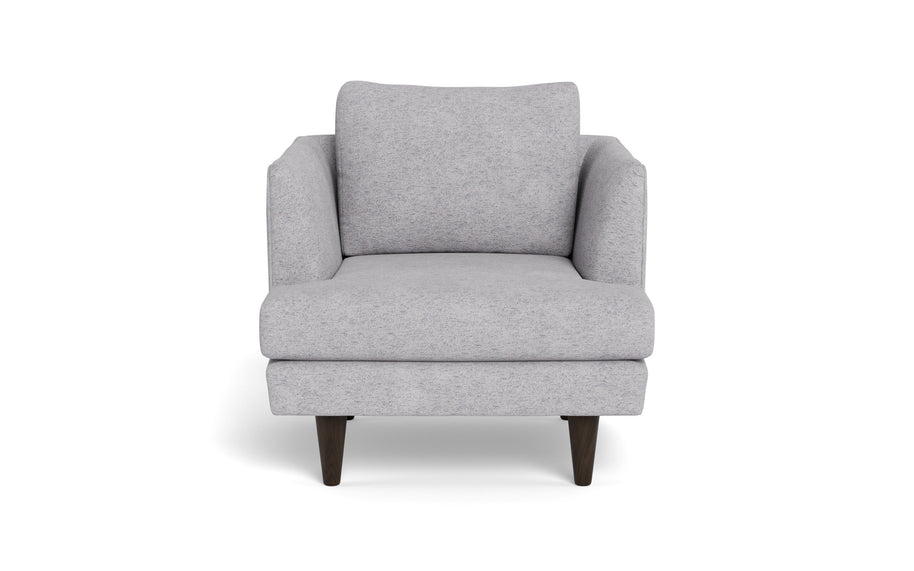 Skyline Arm Chair-Fabric Sofa-Travis Pewter-MAK Modern