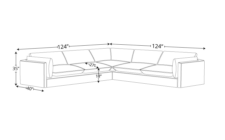 Jaycee Corner Sectional
