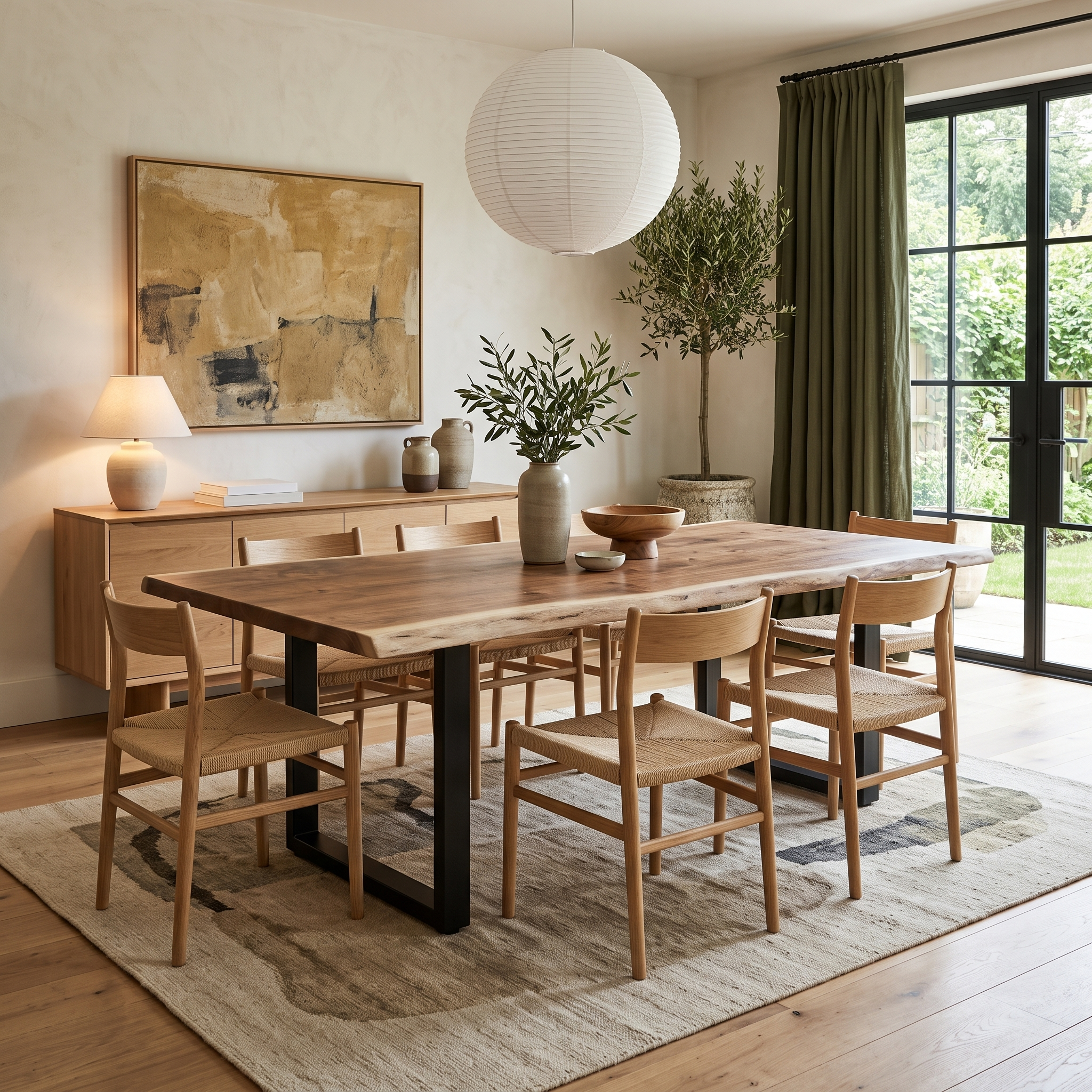 Nylah Maple — Live Edge Dining Table