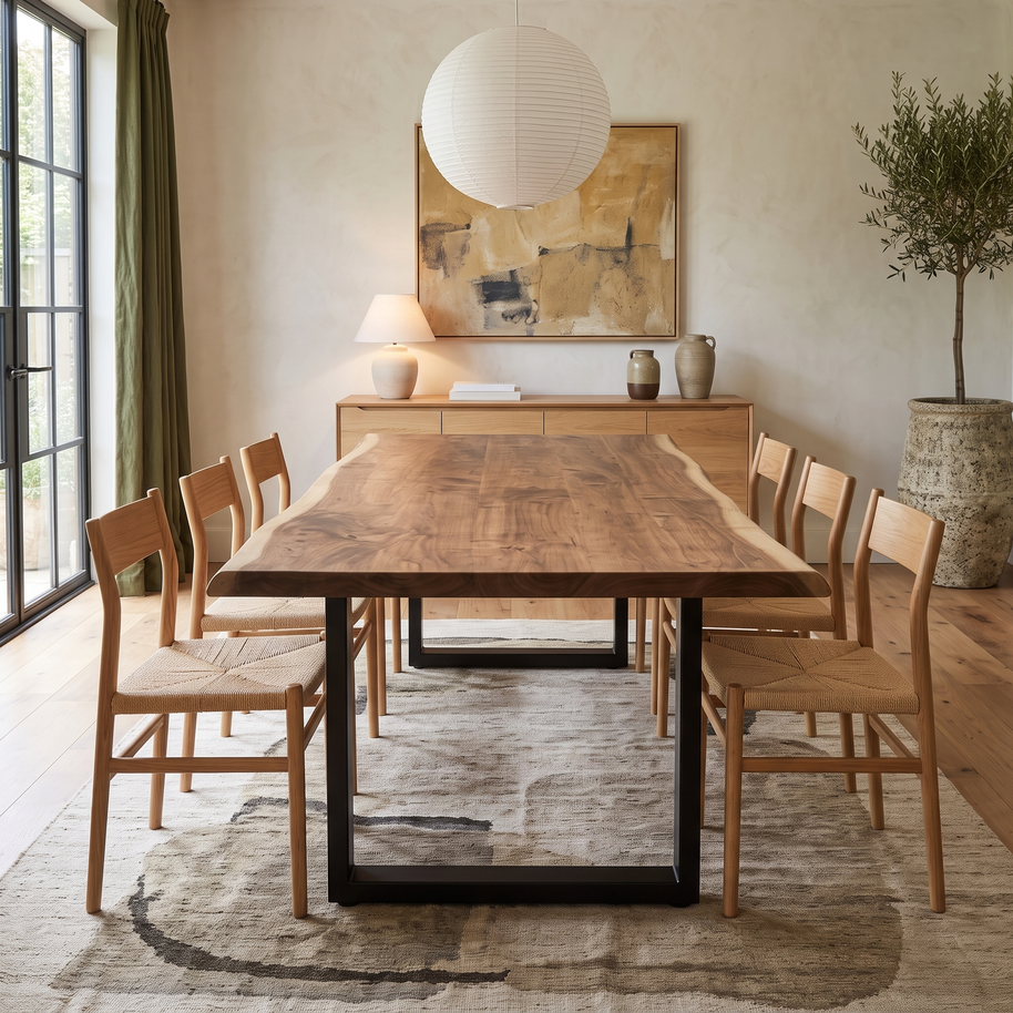 Nylah Maple — Live Edge Dining Table