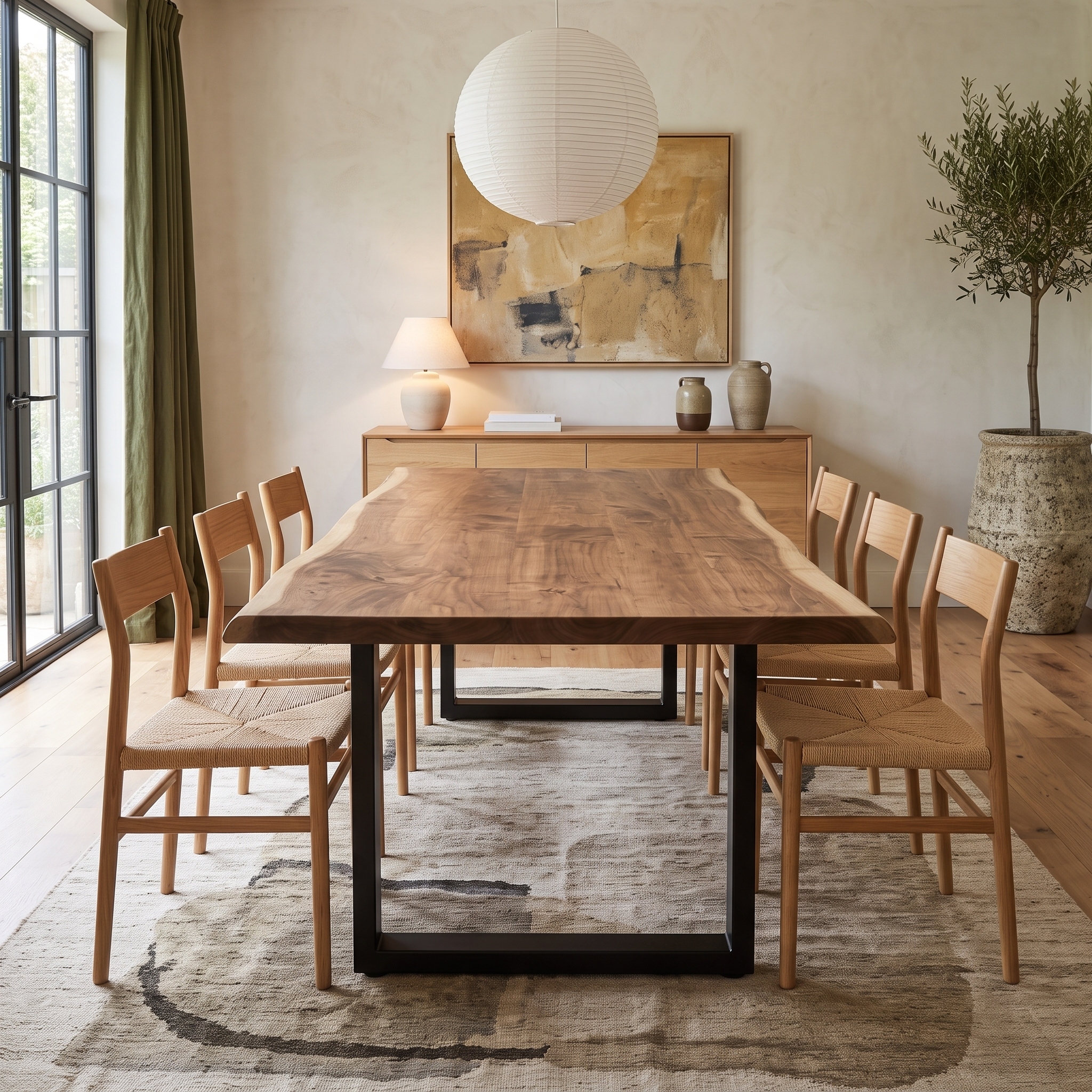 Nylah Maple — Live Edge Dining Table