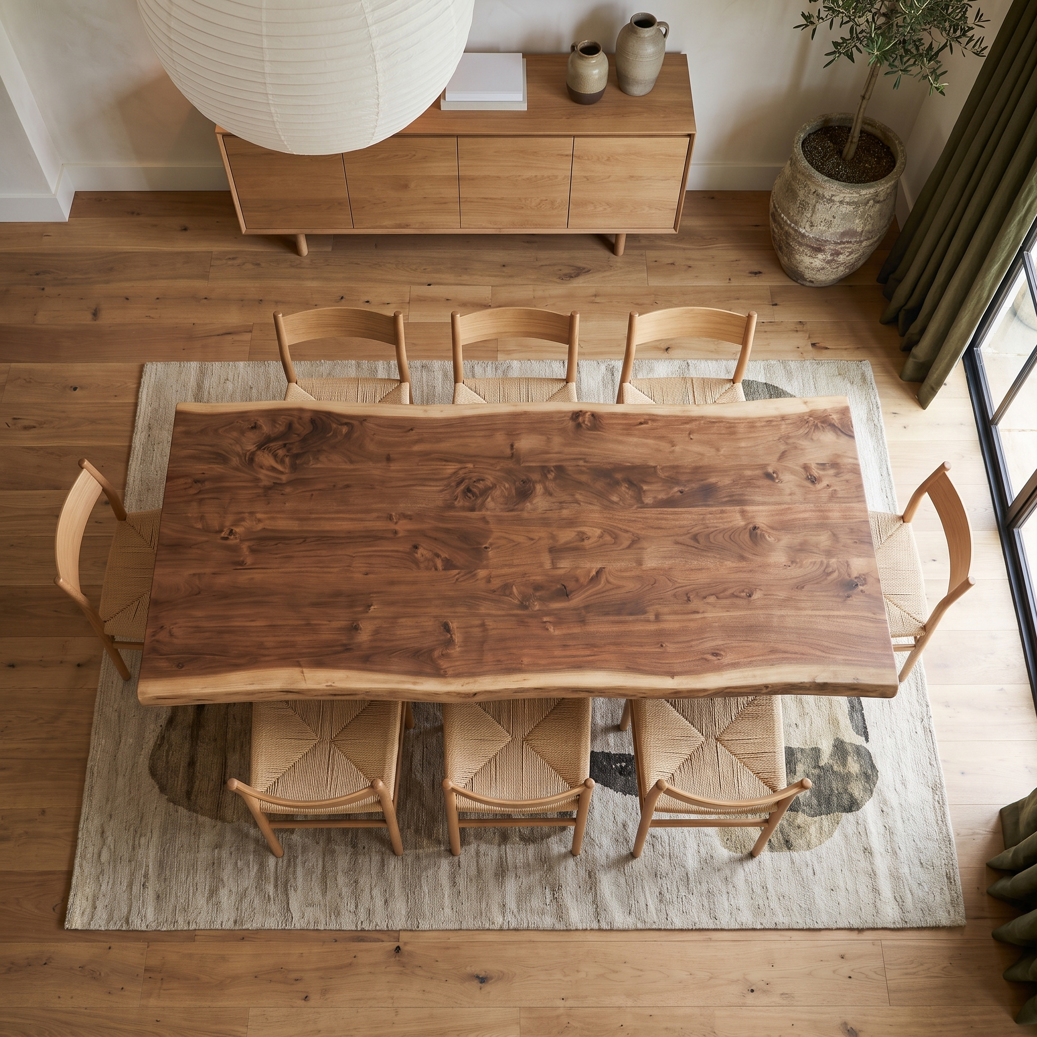 Nylah Maple — Live Edge Dining Table