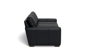 Kai Leather Estate Sofa-Leather Sofa-Tribeca Black Leather-MAK Modern