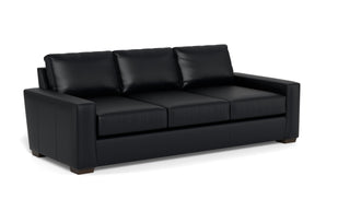 Kai Leather Estate Sofa-Leather Sofa-Tribeca Black Leather-MAK Modern