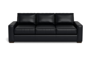 Kai Leather Estate Sofa-Leather Sofa-Tribeca Black Leather-MAK Modern