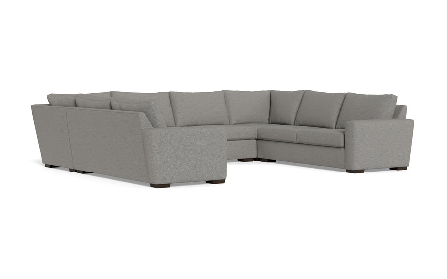 Alexa U Sectional-Fabric Sofa-Alley Pepper-MAK Modern