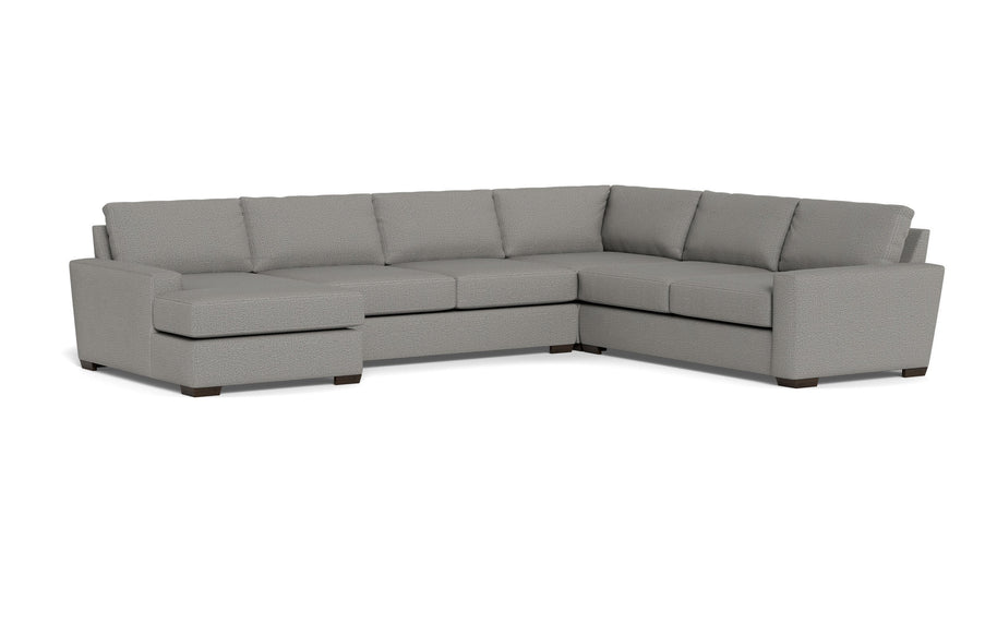 Kai Corner Sectionals With Left Chaise-Fabric Sofa-Alley Pepper-MAK Modern