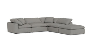 Kooper Modular Sectional w Ottoman-Fabric Sectional-Alley Pepper-MAK Modern