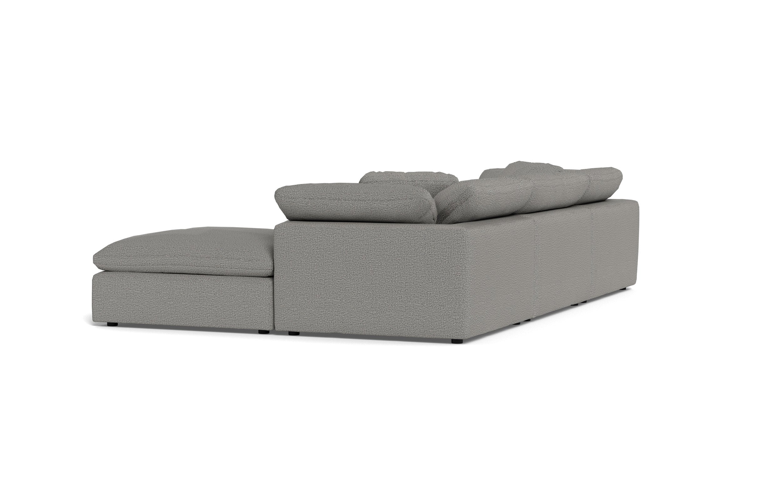 Kooper 3pc Sofa With Double Ottoman-Alley Pepper-MAK Modern