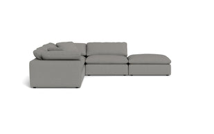 Kooper Modular Sectional w Ottoman-Fabric Sectional-Alley Pepper-MAK Modern