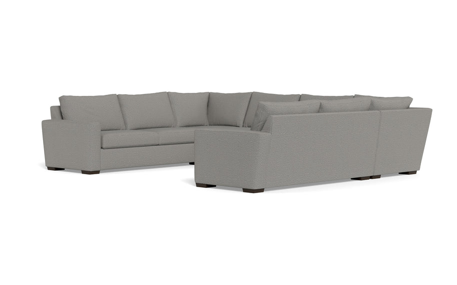 Alexa U Sectional-Fabric Sofa-Alley Pepper-MAK Modern