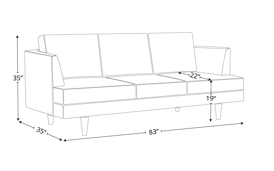 Skyline Leather Sofa