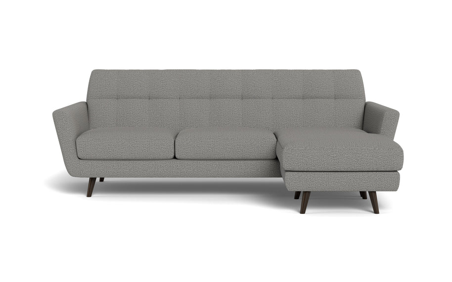 High Level Reversible Sofa-Fabric Sectional-Alley Pepper-MAK Modern