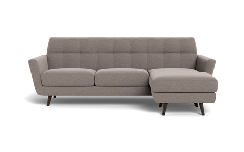 High Level Reversible Sofa-Fabric Sectional-Bennett Praline-MAK Modern