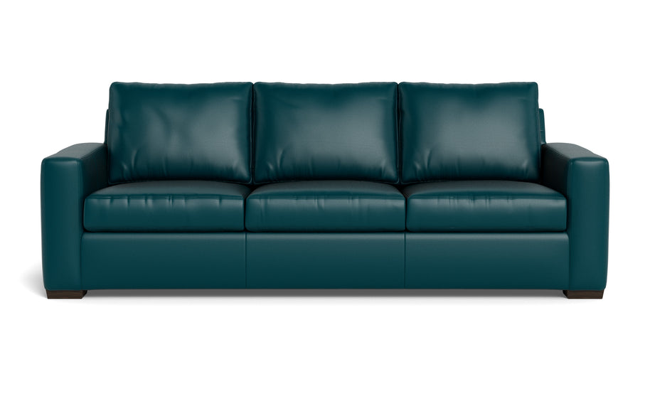 Alexa Leather Estate Sofa-Leather Sofa-Tribeca Lagoon-MAK Modern