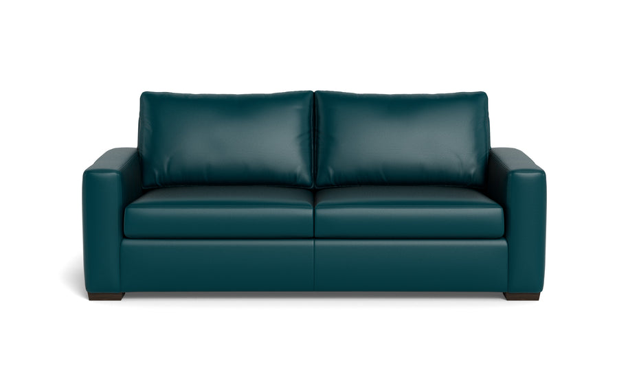 Alexa Leather Sofa-Leather Sofa-Tribeca Lagoon-MAK Modern